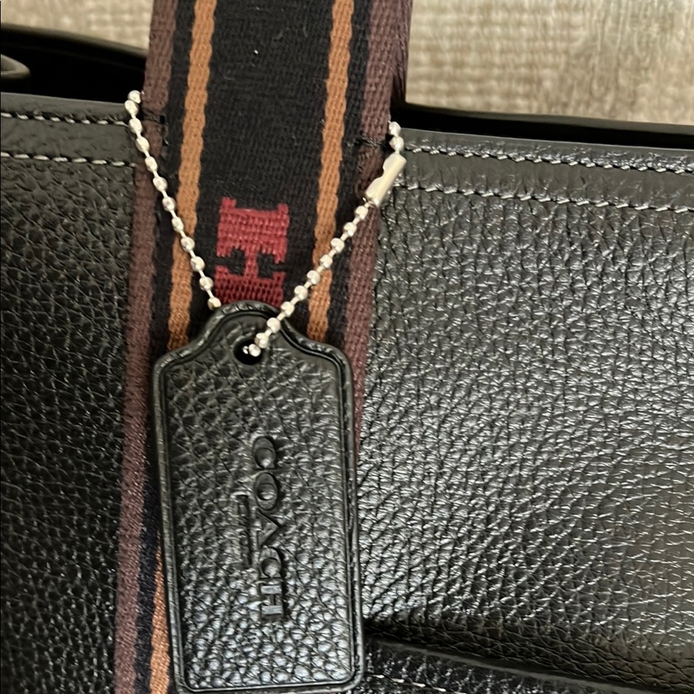NWTCoach Black Tote or Briefcase Bag - Picture 2 of 13